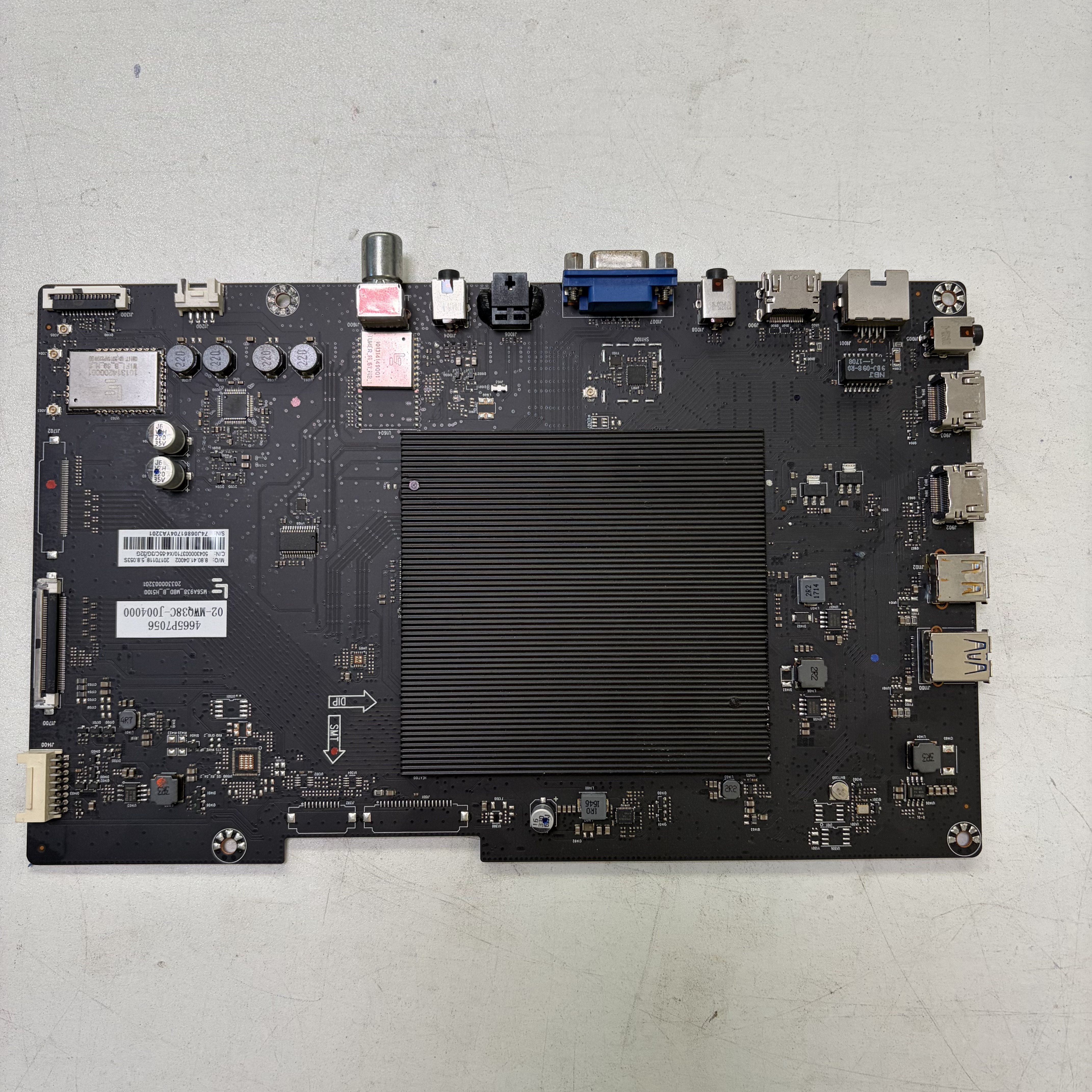 原装拆机 乐视L654UCN1主板MS6A938-MBD-B-H5100 配屏V650DJ4-QS5