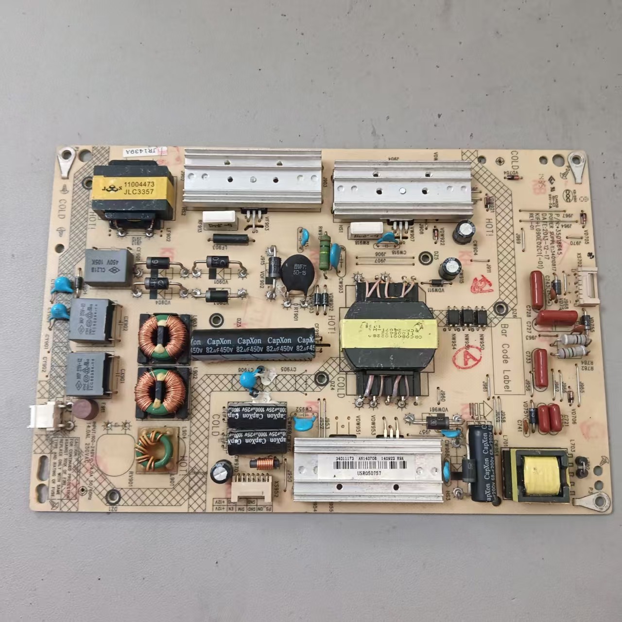 康佳LED42R/6610AU/6680AU LED43X8800B电源板35018645 34010817