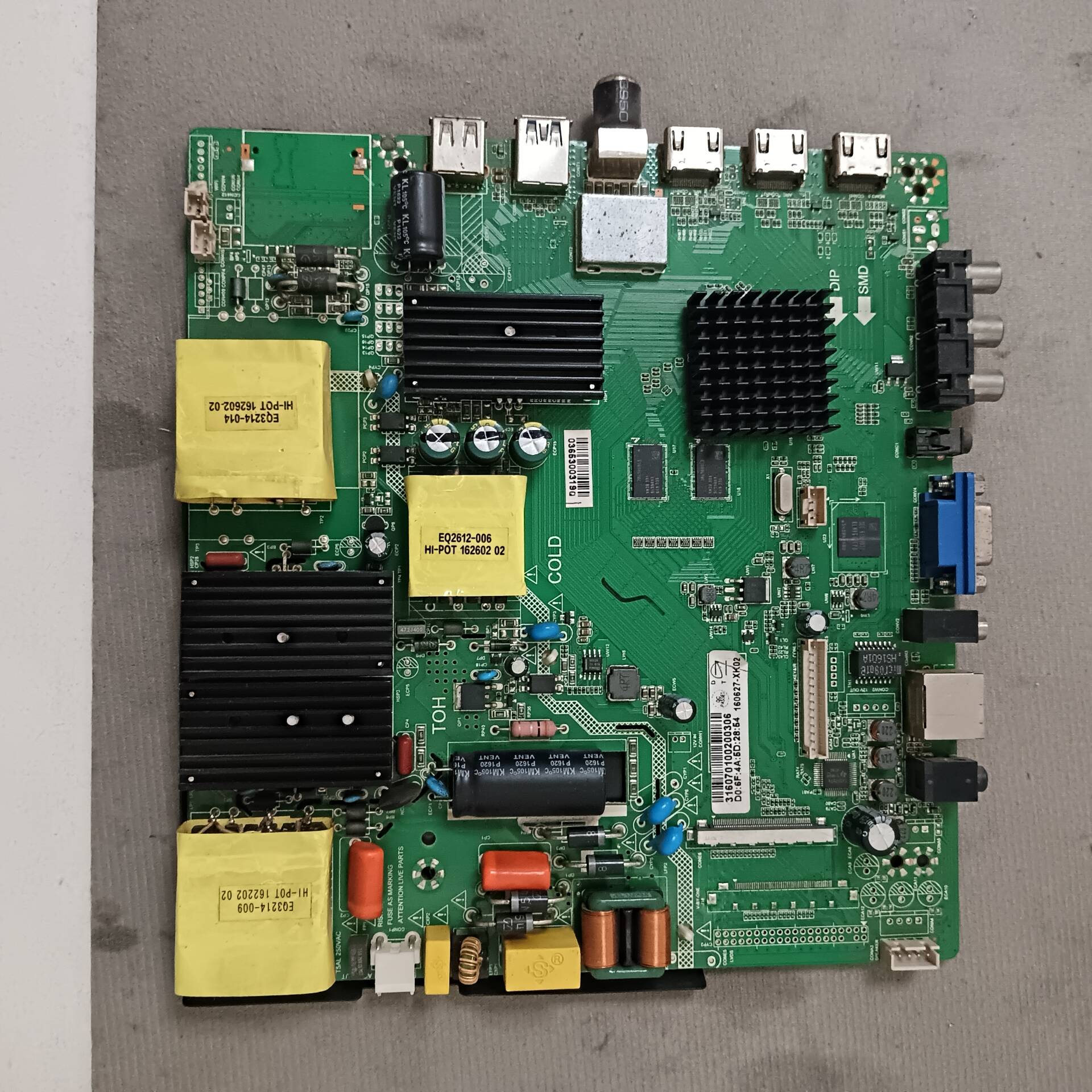 原装新科LEDTV-5588U电视主板LDD.H510.A配屏 LC0550EQY-SHM1