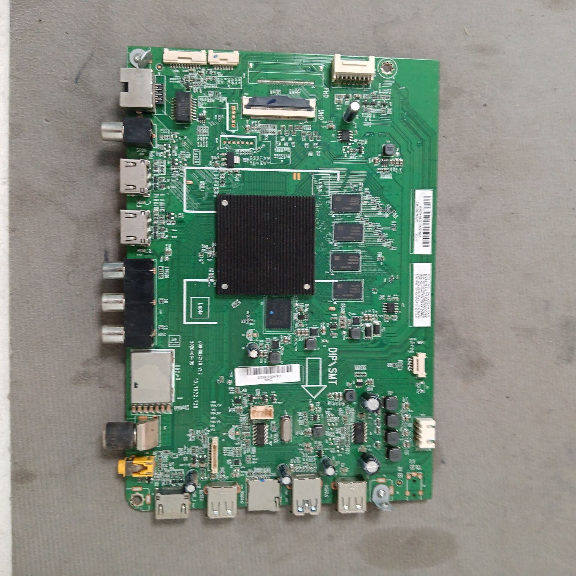 海尔 50R5主板0091802212B V1.2屏CC500PV1D02