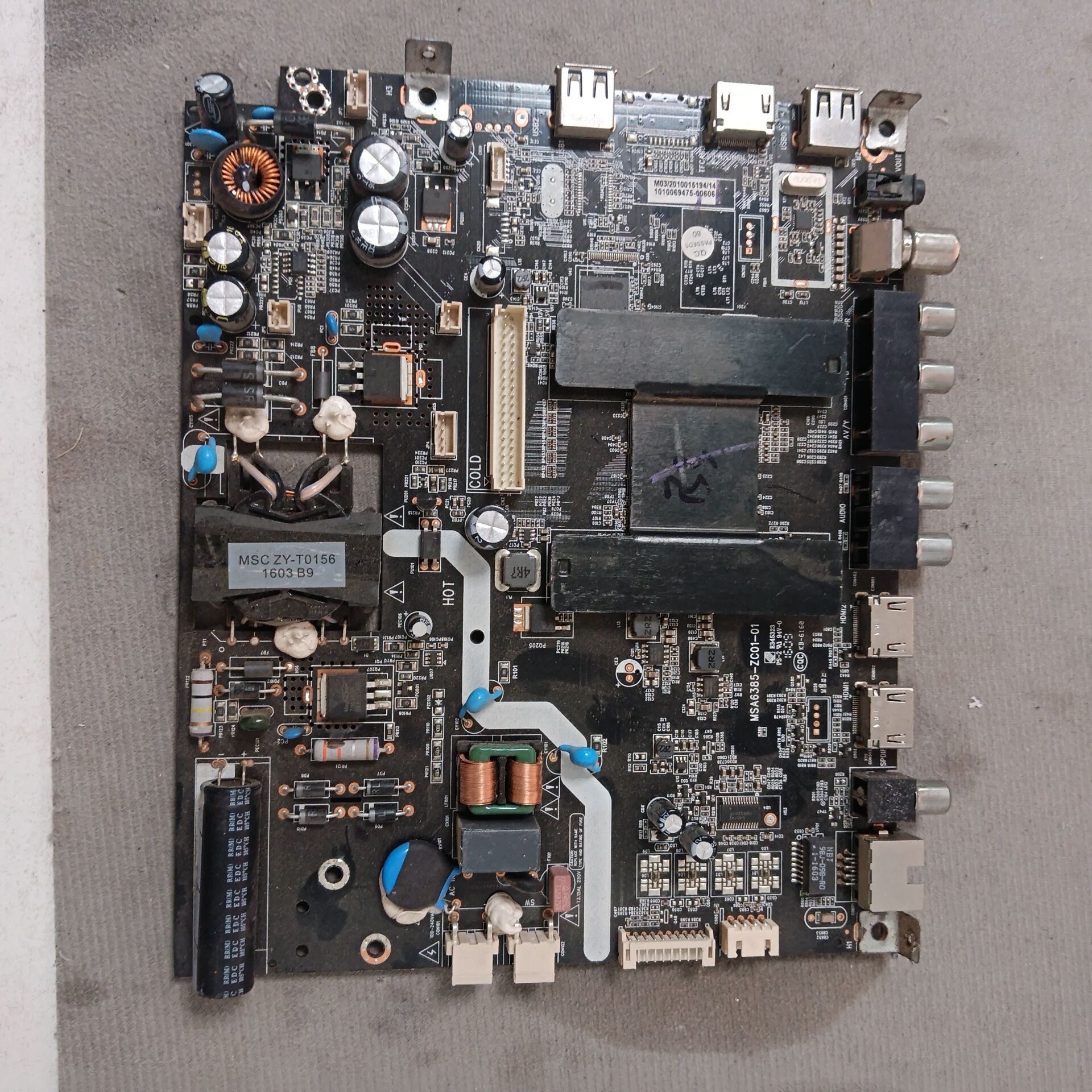 电视32CE3210D主MSA6385-ZC01-01屏LK315T3HC1K