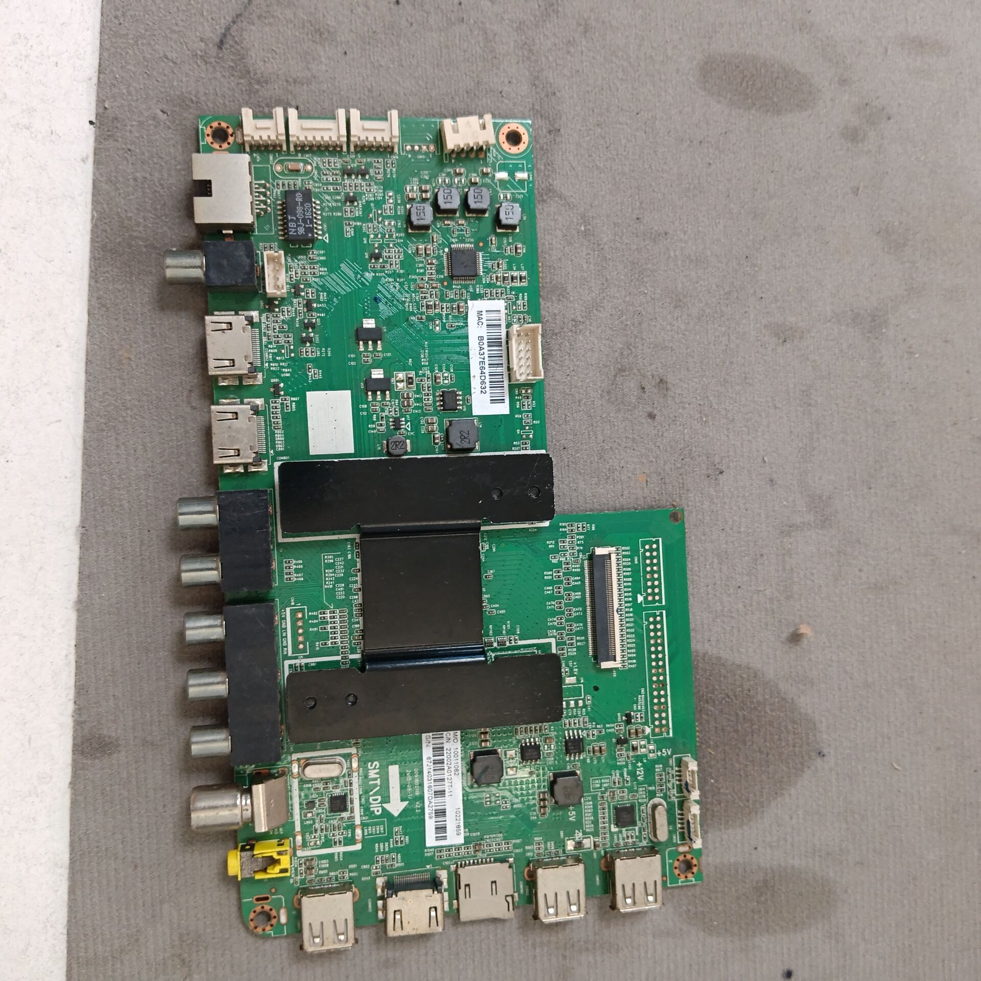 海尔LE42A30主板0091802118 V2.2 屏H420EF0-BA20