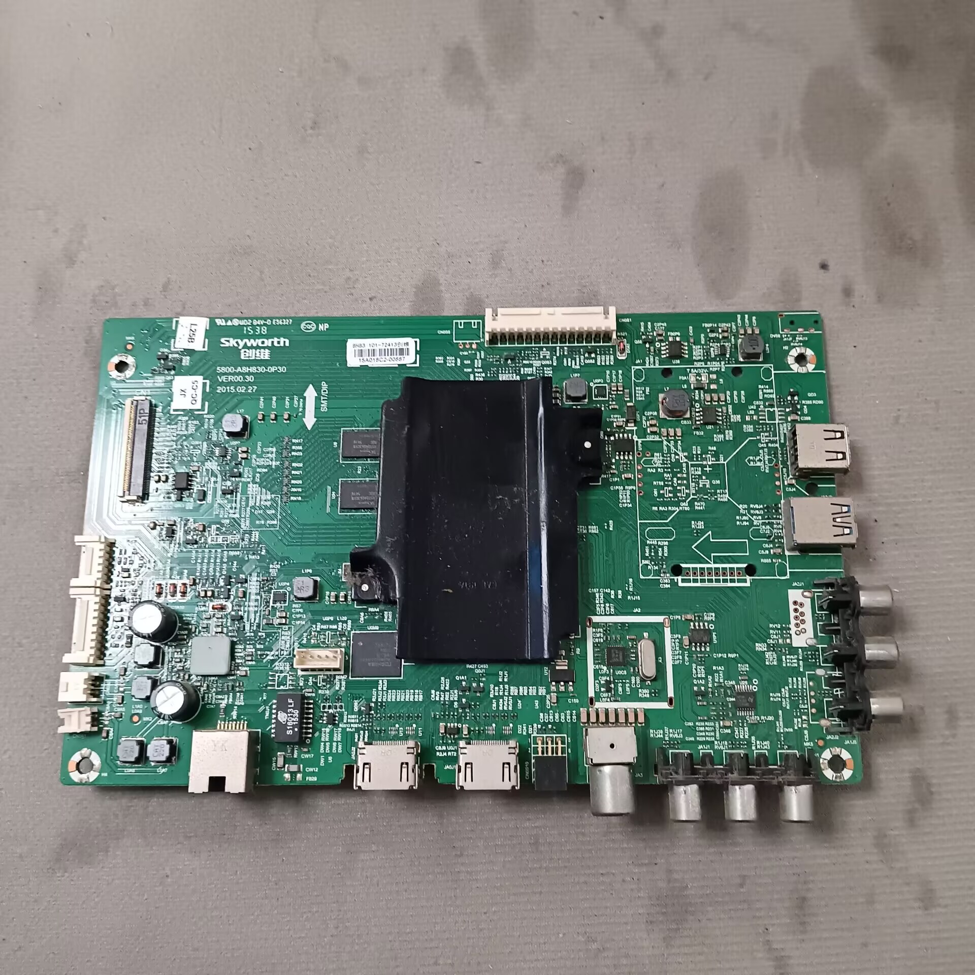 原装创维58E6000 电视主板 5800-A8H830-0P30屏RDL550WY  LD0-003