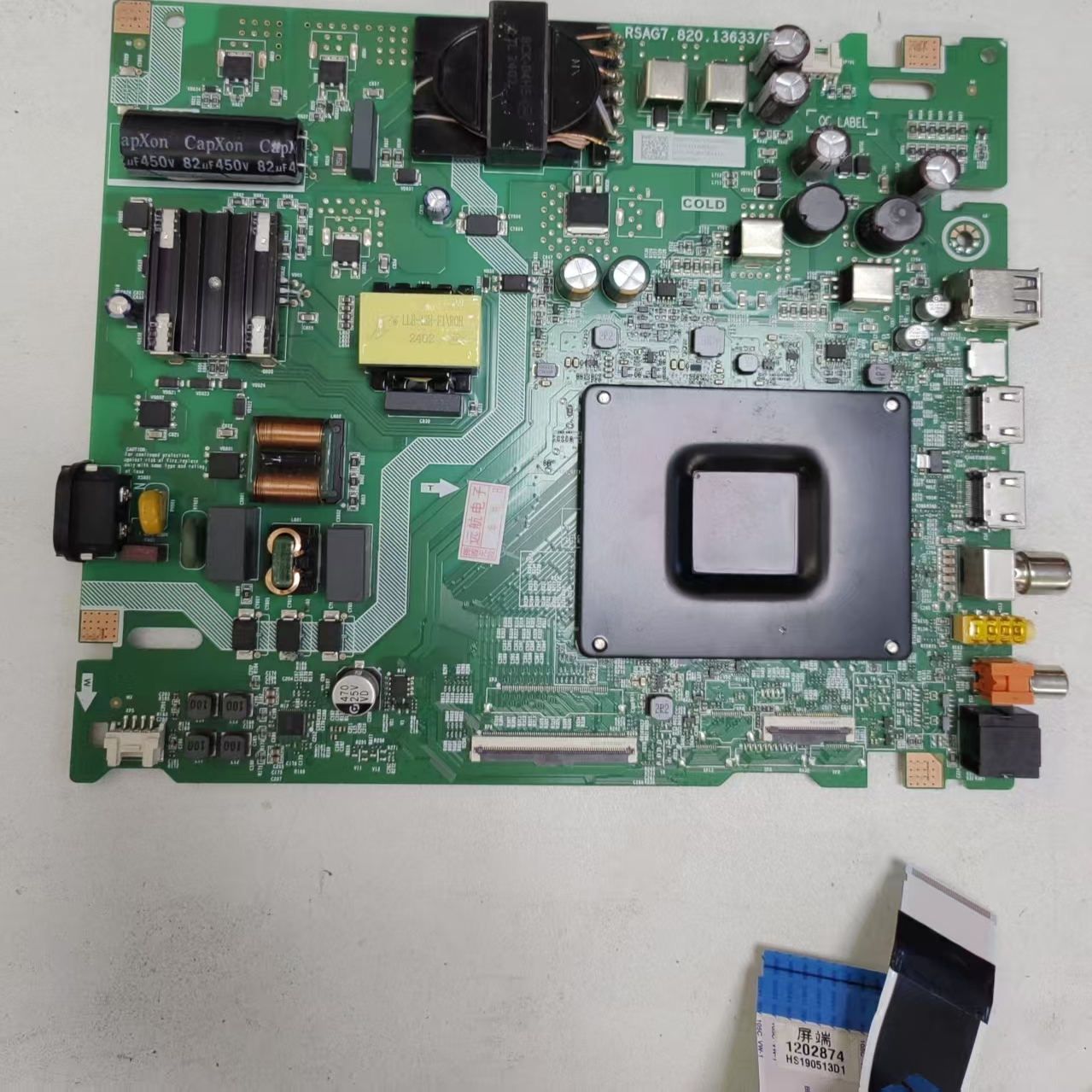 海信65E3K(BOM1)350239主板RSAG7.820.13633屏HD650H1U73-T0