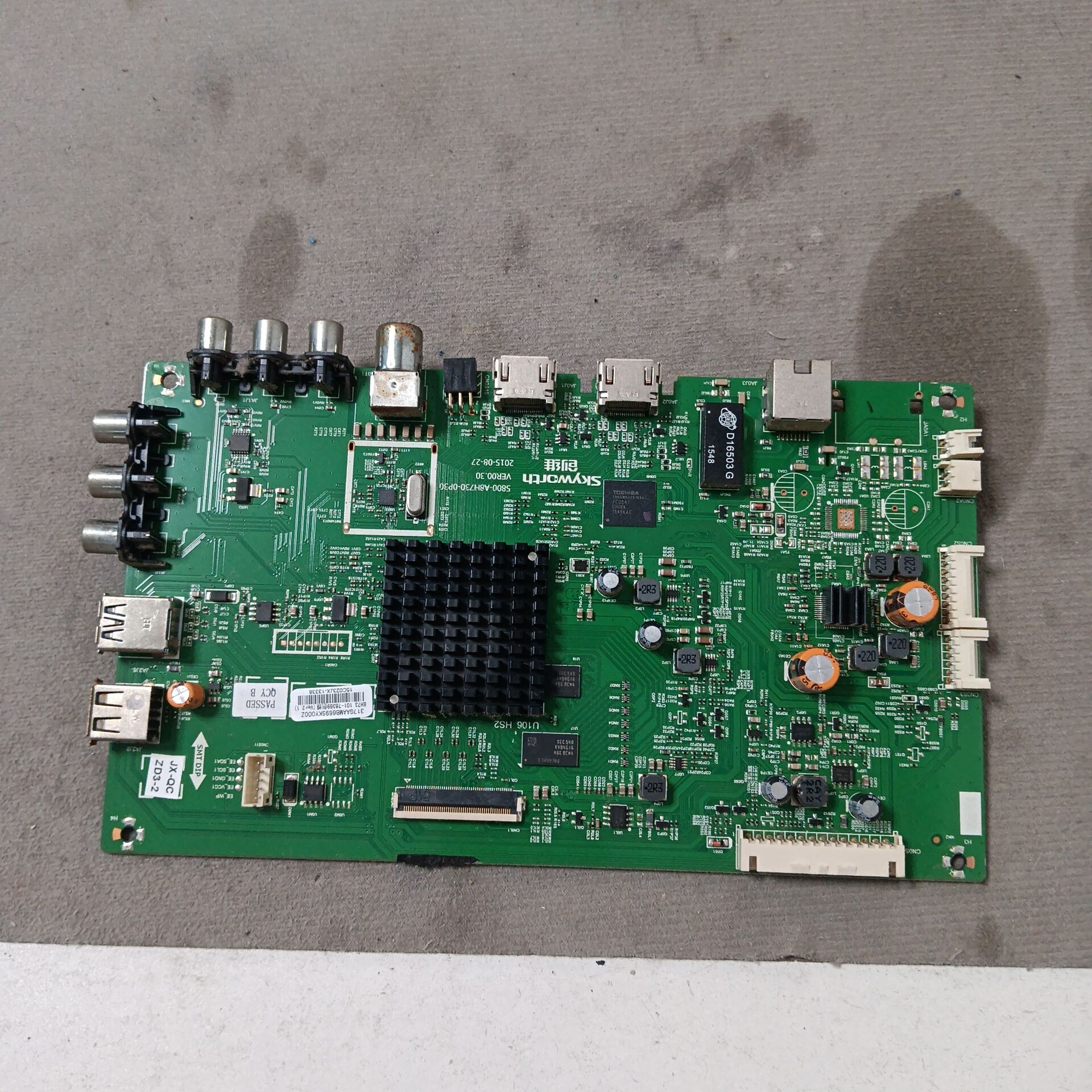 创维50V5主板5800-A8H730-0P30 8H73配屏TPT500UK-DJ2QS5.N