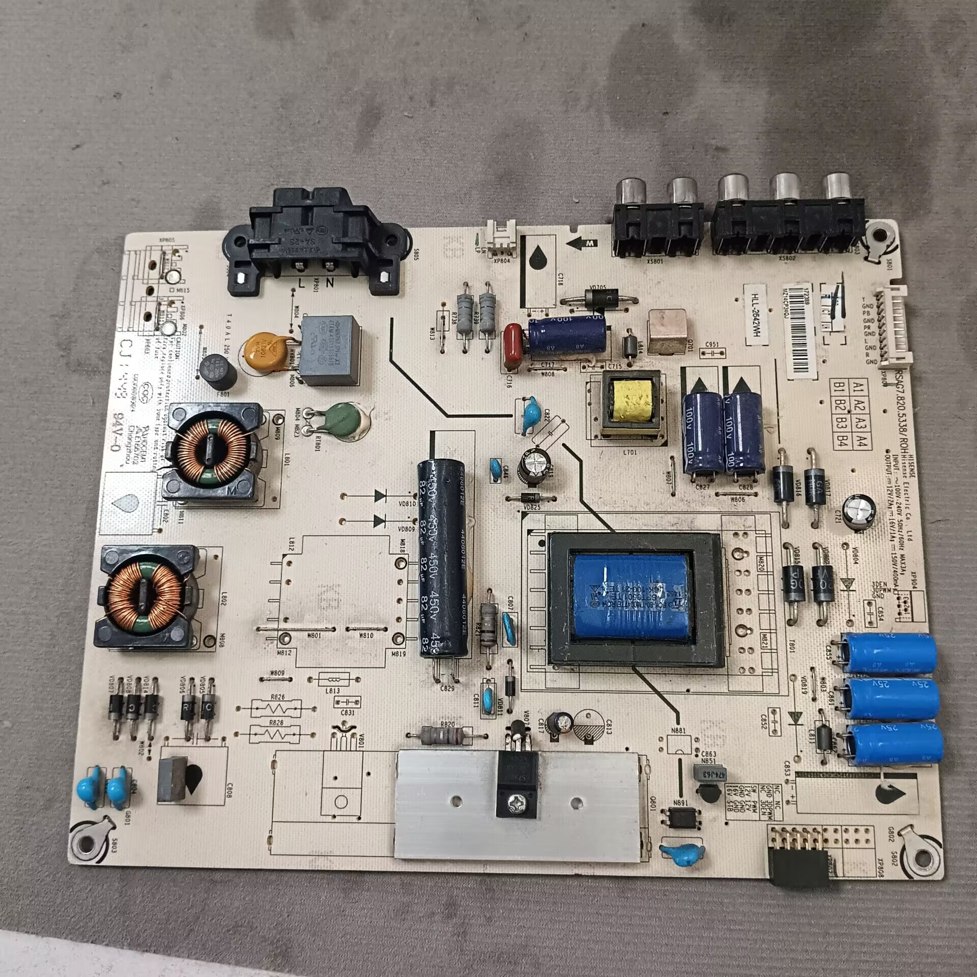 原装海信LED39K20D LED39EC110JD电源板RSAG7.820.5338