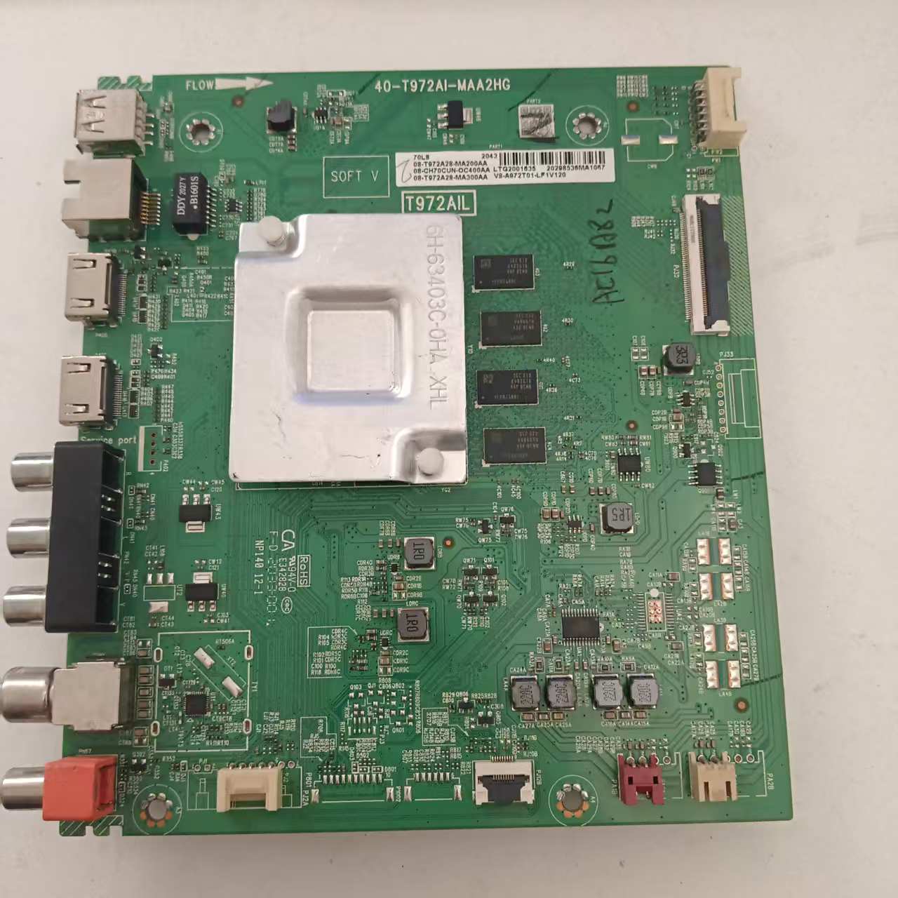 原装TCL 70L8 主板40-T972AI-MAA2HG 屏LVU700NDML HD9W01