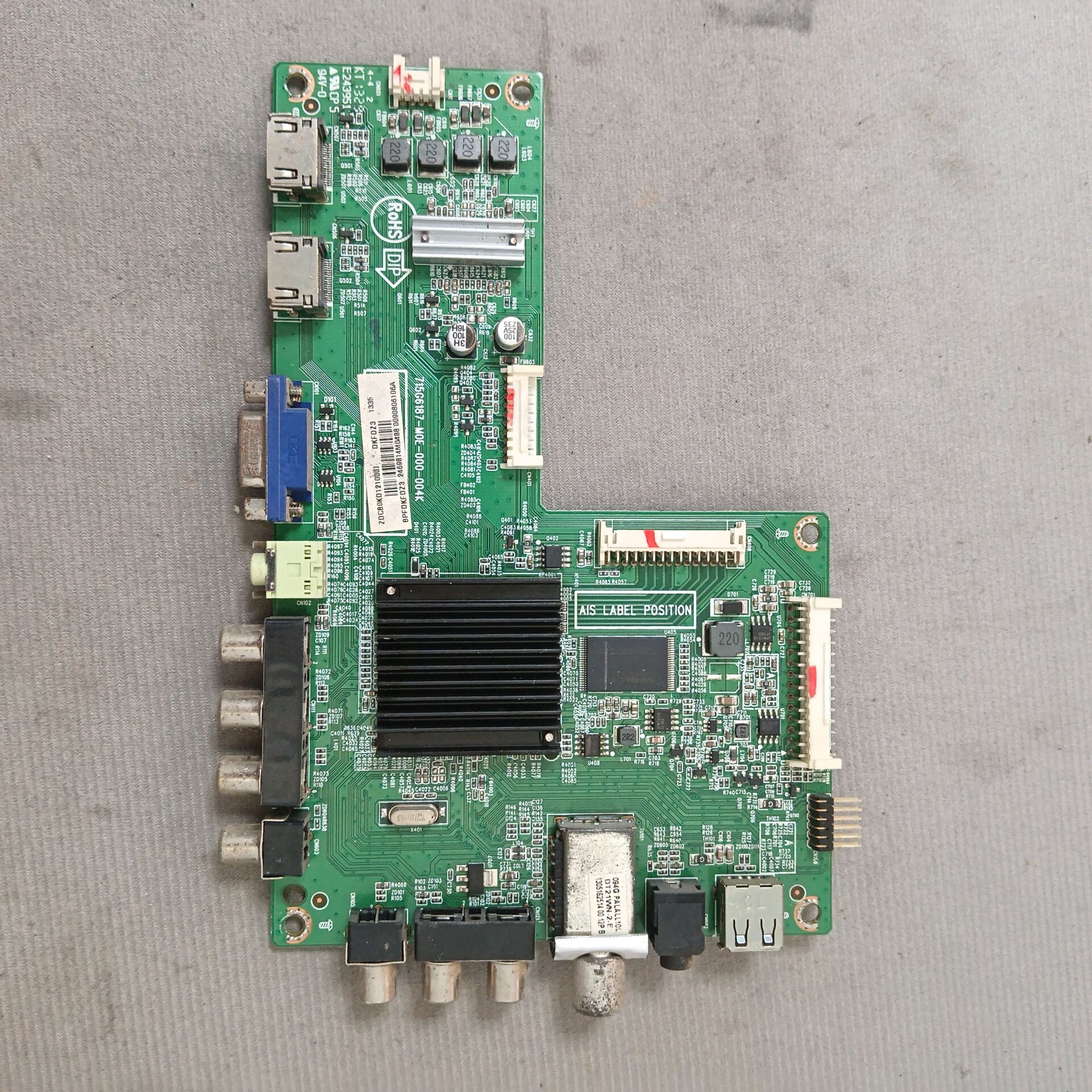 原装 海尔LE46G3000主板715G6187-M0E-000-004K屏TPT460H1-WU220