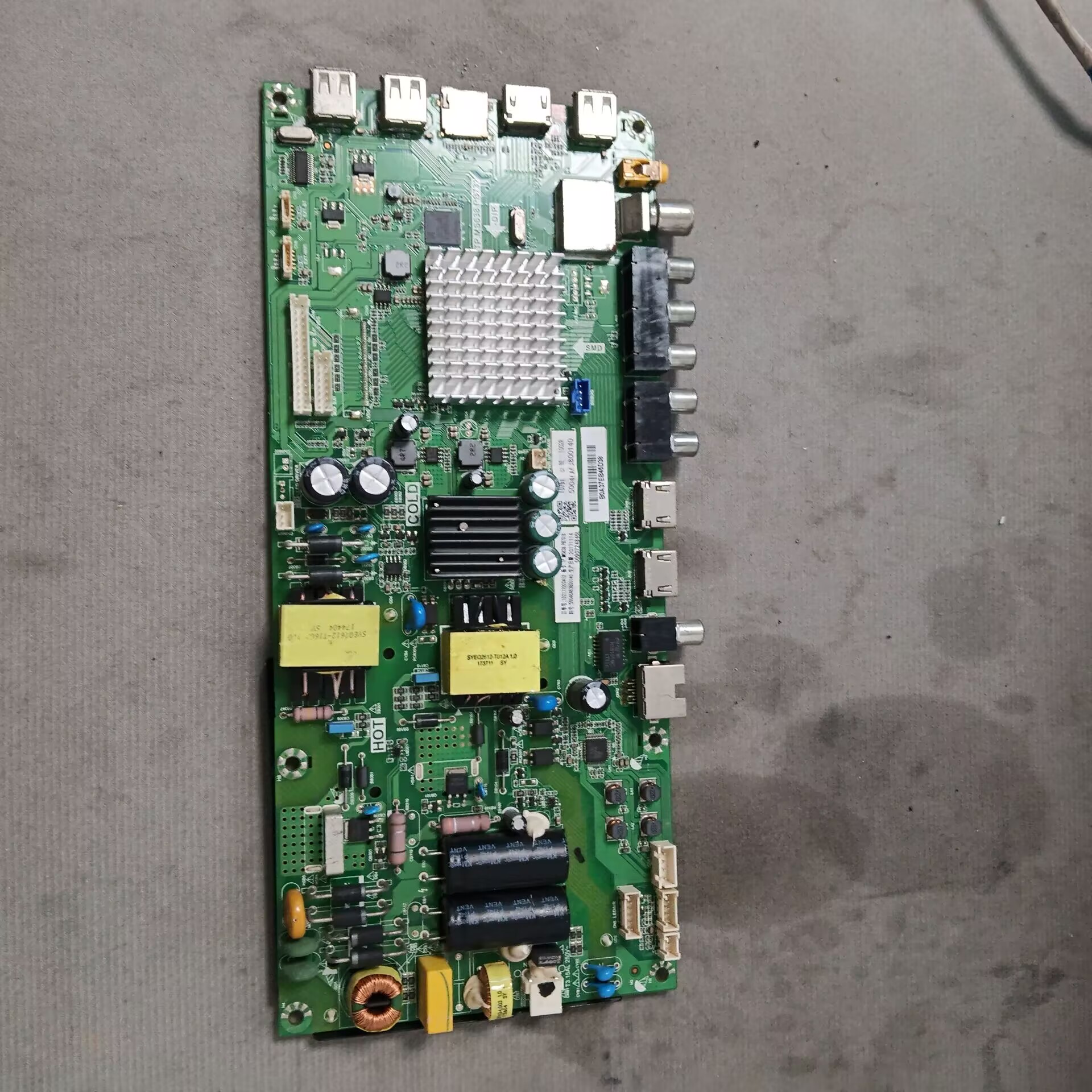 海尔48A6M电视配件主板TP.MS638.PB731屏LSC480HN08-8