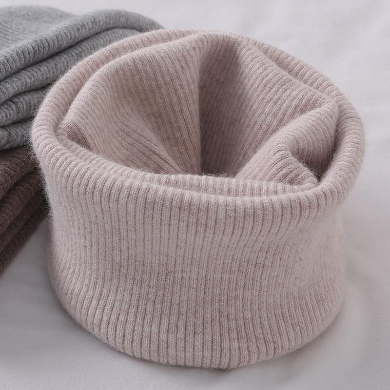 加厚羊绒脖套秋冬男女护脖