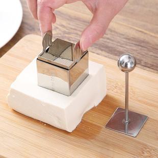 豆腐刀304不锈钢菊豆腐切丝神器做日本豆腐工具菜豆腐花文思模具