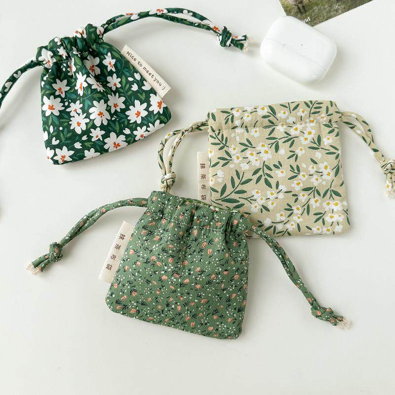 抽绳束口收纳袋迷你小号包女棉布加厚Air袋收纳首饰Pods耳机包,饰品/流行首饰/时尚饰品新,首饰袋,淘宝优惠券,粉丝福利购,淘宝优惠卷