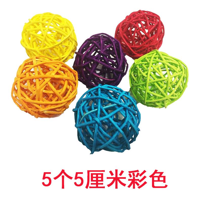 鹦鹉解闷啃咬玩具磨牙藤球
