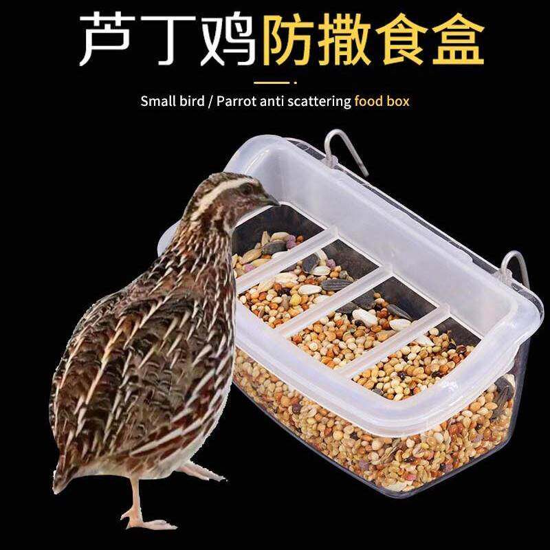 小鸡饲料喂食器芦丁鸡大号悬挂笼子式宠物碗卢鸽子食槽自动喂食饮