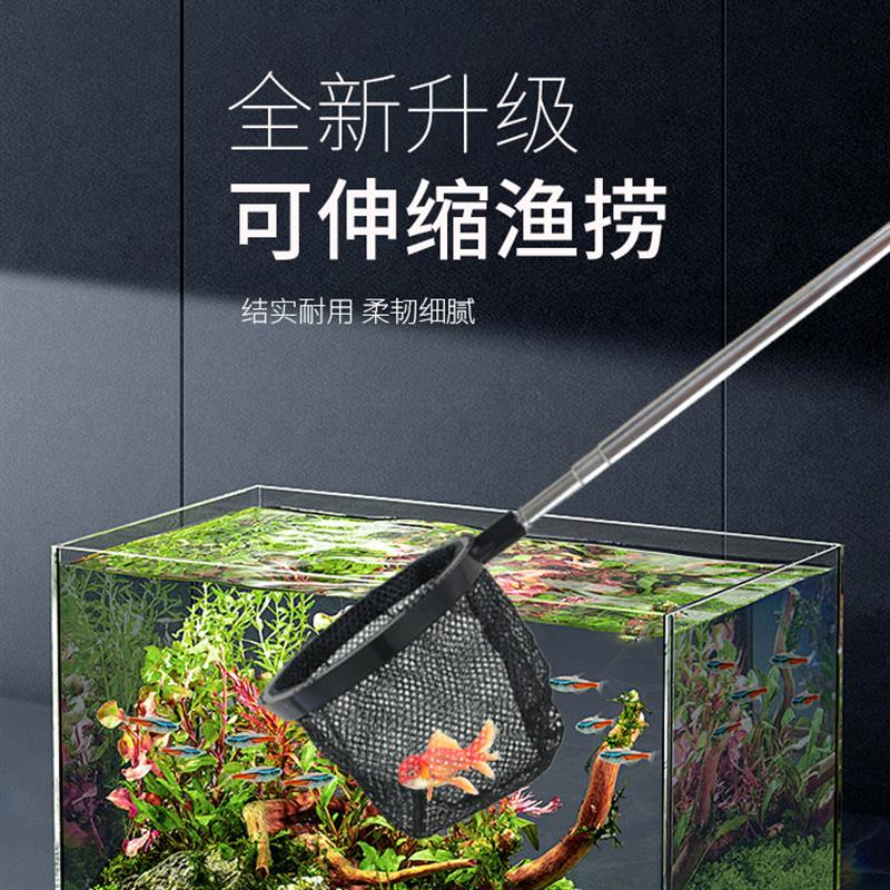 鱼缸专用捞鱼网小型鱼捞网