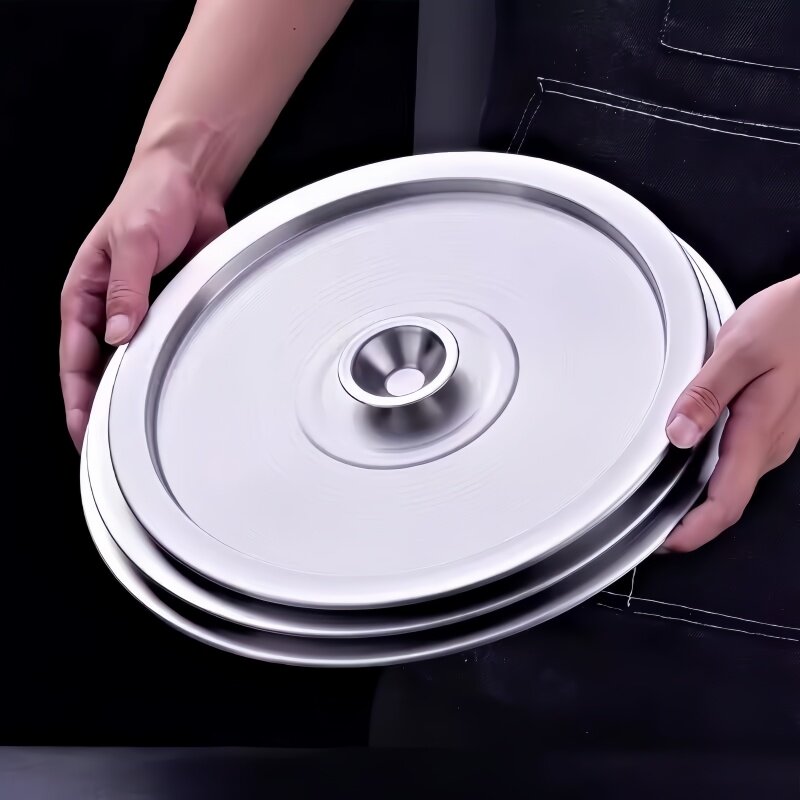 不锈钢锅盖304食品级圆形盖子