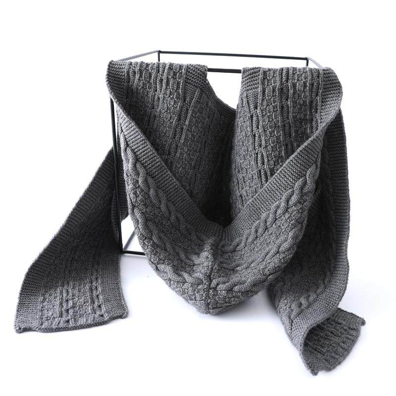 帽子假领子韩国麻花针织披