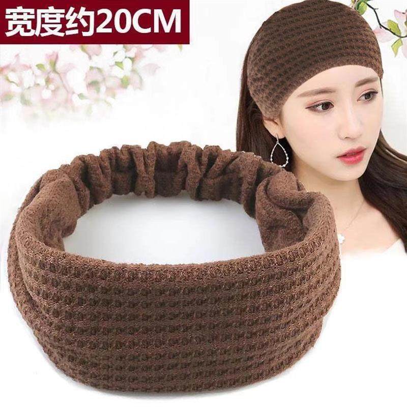 女美拉德色系帽子防寒发带前额遮白发神器月子保暖额头秋冬护头巾