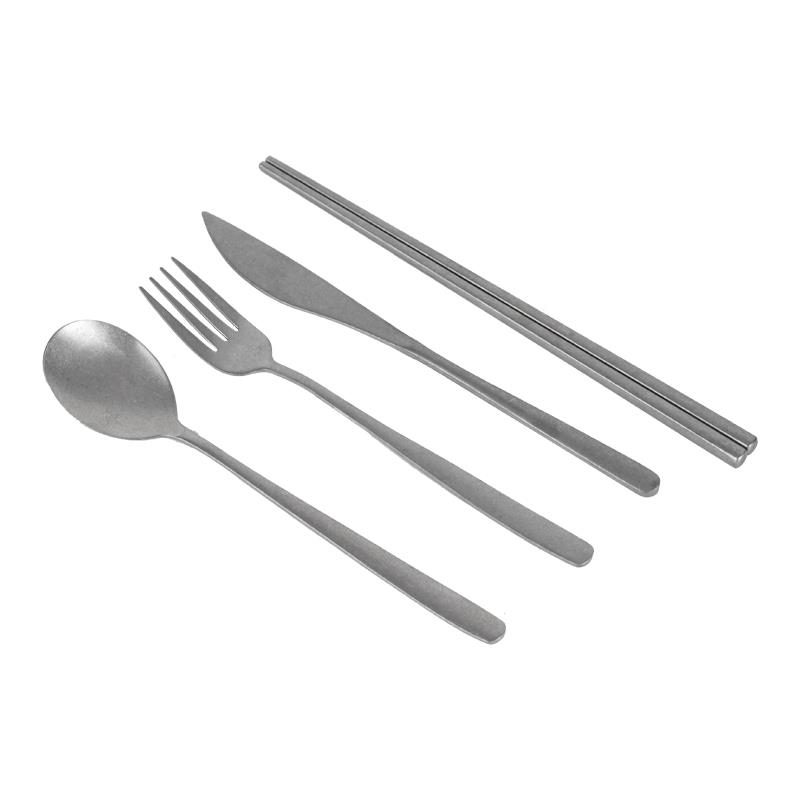 复古304不锈钢牛排刀叉勺