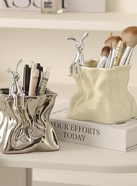 电视遥控器收纳盒北欧化妆