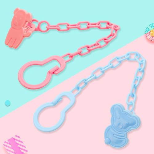 牙胶防掉链宝宝婴儿安抚奶