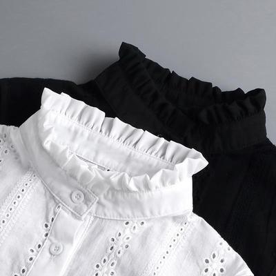 假领子女秋冬春毛衣衬衫装