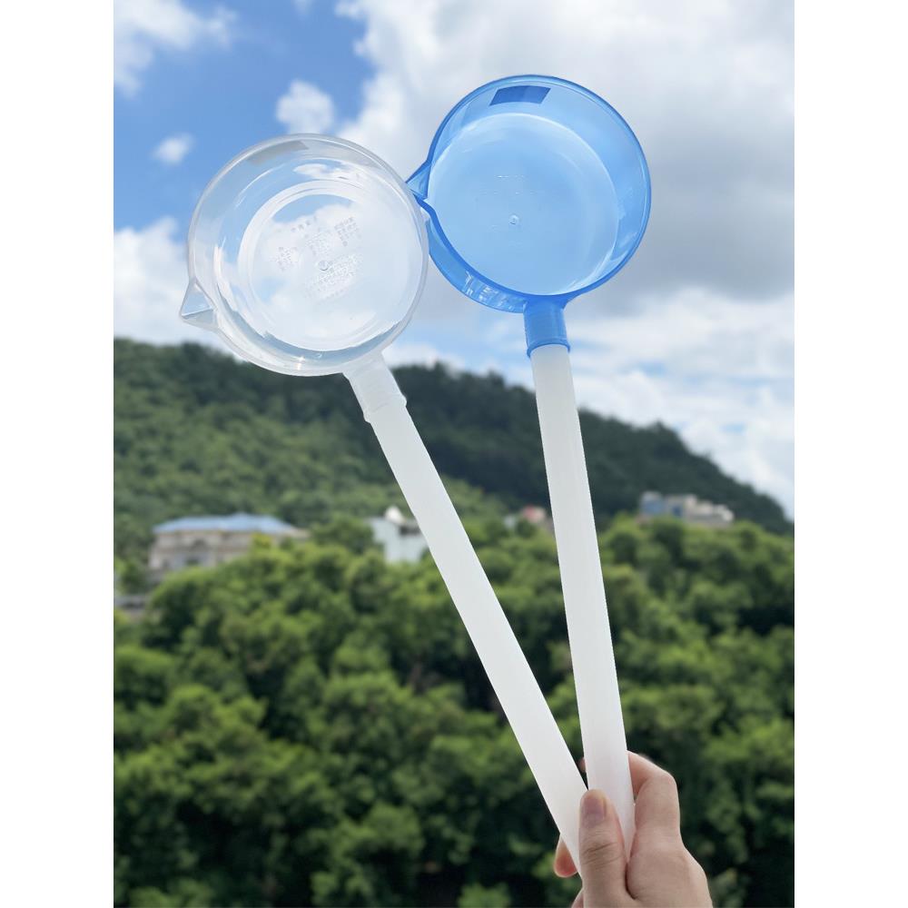 水舀水勺日本厨房长柄浇塑料农用种菜浇花施肥舀子洗澡水瓢