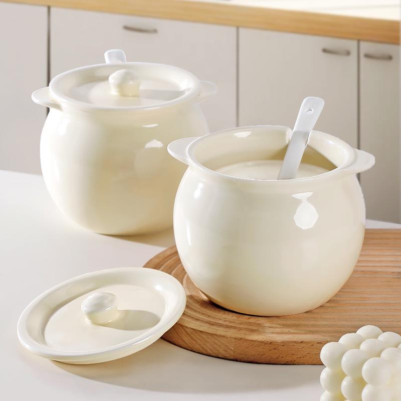 装猪油罐家用耐高温厨房陶