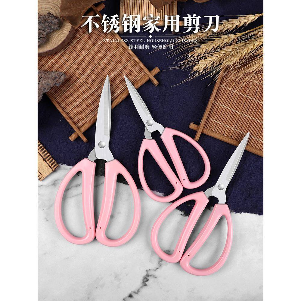 剪纸专用剪刀不锈钢家用大号中小号花店包装辅料花材花束剪子工具