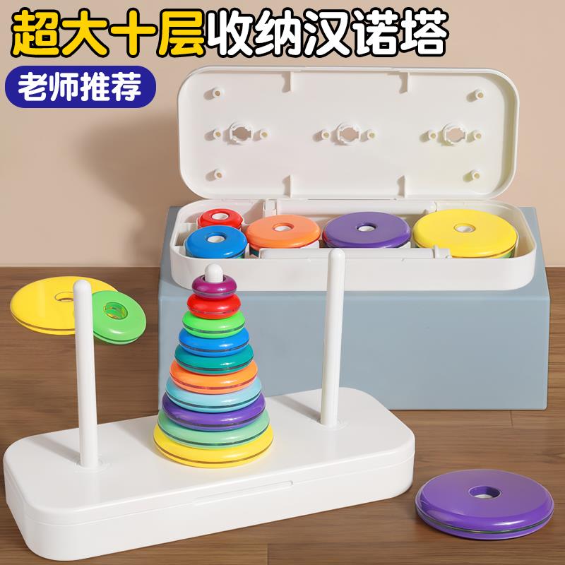 彩虹圈汉诺塔小学生比赛专