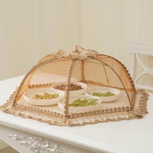 饭桌盖菜罩夏季家用可折叠