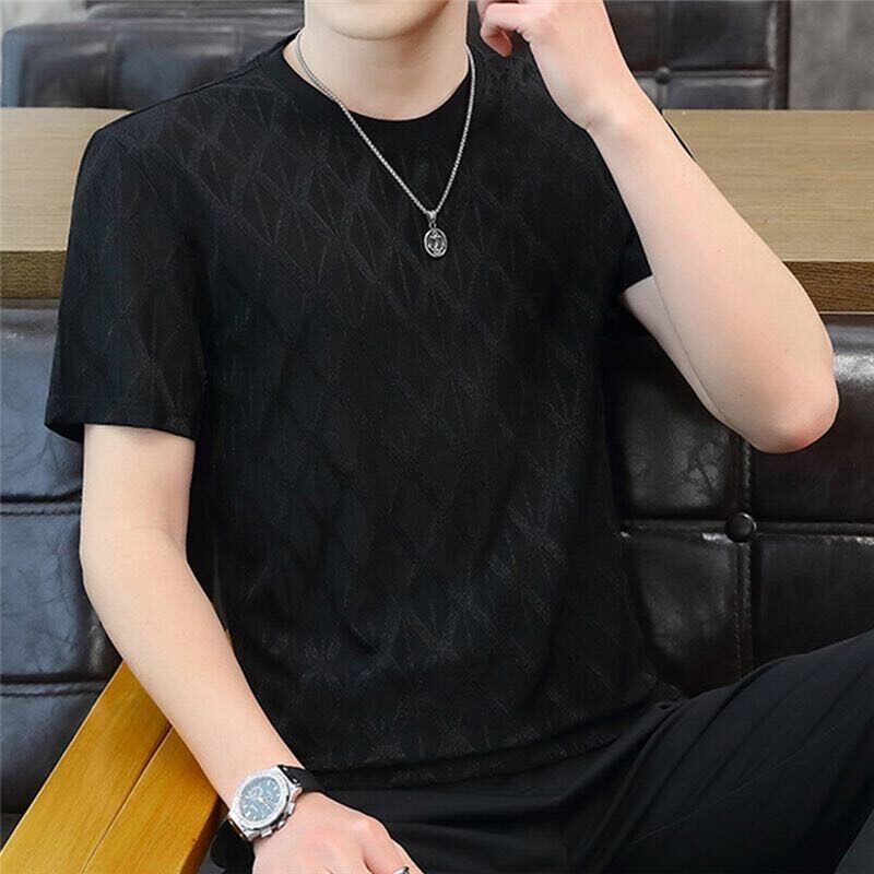 男士9.9元上班工作耐磨耐脏短袖T恤衣服便宜上衣服半袖打底衫大码