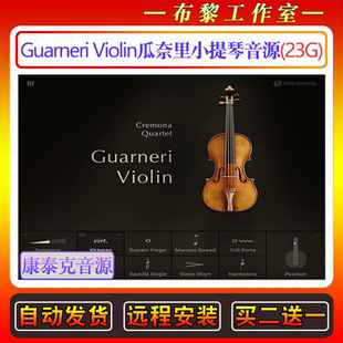 瓜奈里小提琴音色库-Guarneri Violin Kontakt康泰克弦乐编曲音源