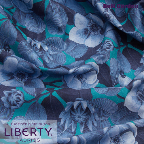 Liberty 正品府绸 书带木黄昏Rosea Dusk 衬衫裙装成衣手工面料