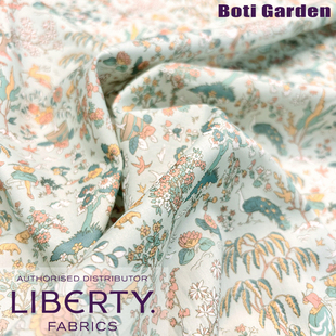 伯缇花园 Liberty正品利德尔花园可爱故事连衣裙手作面料英国进口