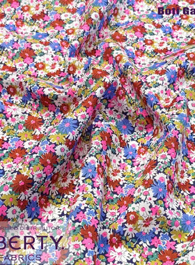 伯缇花园Liberty正品Libby经典印花优雅复古服装手作面料英国进口