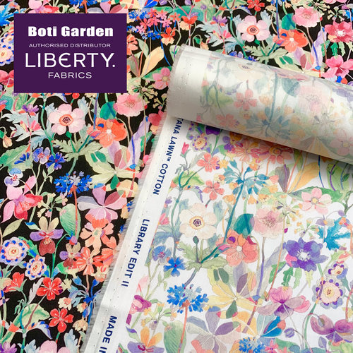 Liberty告白草地棉面料