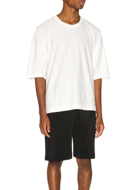 Homme Plisse Issey Miyake RELEASE T恤 白色REVOLVE小众新款
