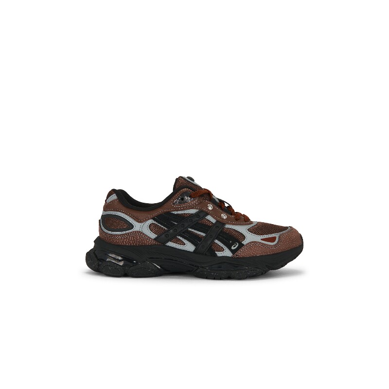 Asics夏季新品棕色运动鞋复古风厚底休闲球鞋百搭气质REVOLVE