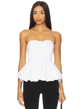 [冬季内搭]Maude Club WYATT 上装白色辣妹风REVOLVE小众新款