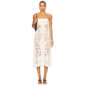 冬季 CENIZA 新品 Eugenia Fernandez 裙子 白色REVOLVE小众