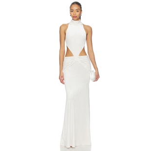 DELFI ZARINA 裙子 象牙白REVOLVE小众新款