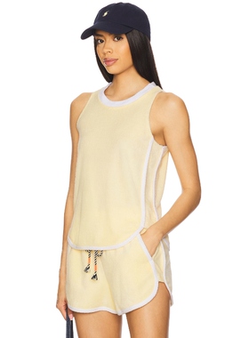 SUNDRY LOOP 背心上装 柠檬色 y2k辣妹风REVOLVE小众新款