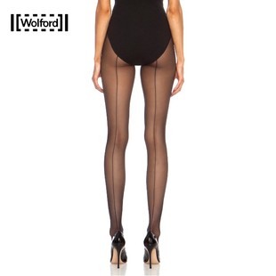 Wolford Individual 10 背缝锦纶混纺连袜裤REVOLVE福特