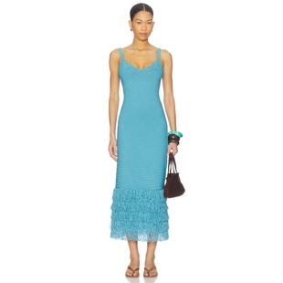 蓝色REVOLVE小众新款 裙子 DECKER AMUR