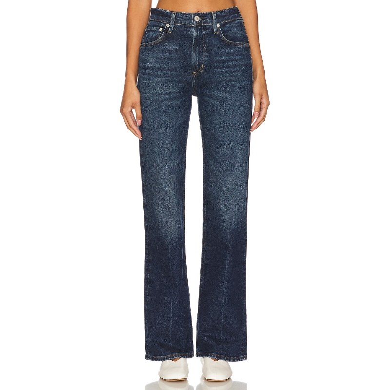 Citizens of Humanity Vidia Mid Rise Boot Jeans 蓝色REVOLVE小