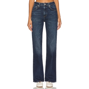 Vidia Mid Rise Citizens Jeans Humanity Boot 蓝色REVOLVE小