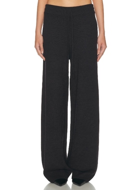 [冬季新品]Helsa PAXTON简约风黑色阔腿长裤REVOLVE