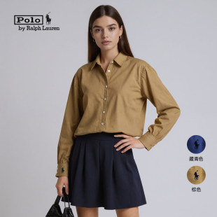 [春季新品] polo ralph lauren 拉夫劳伦长袖衬衫老钱风REVOLVE