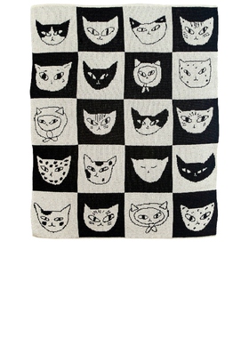 Slowdown Studio Cat Bingo Mini Blanketrevolve时尚小众新款